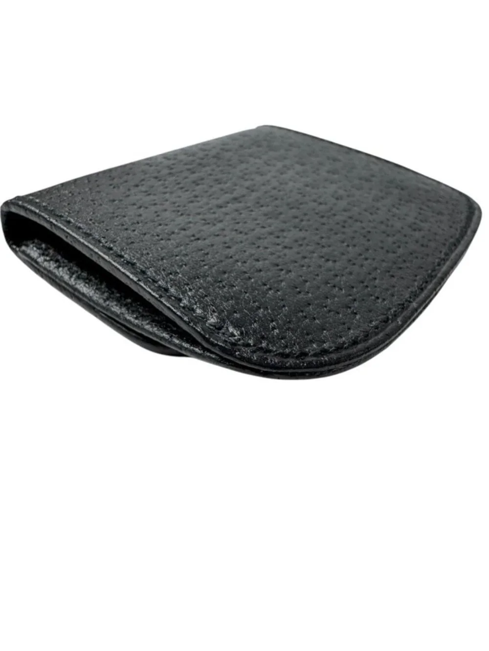 Gucci Vintage GG Marmont Coin Purse Black Leather